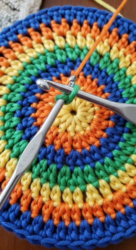 Crochet the First Round