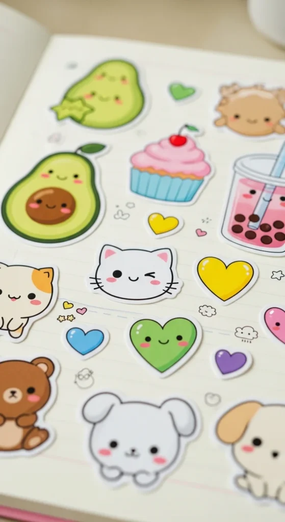 Cute Kawaii Stickers