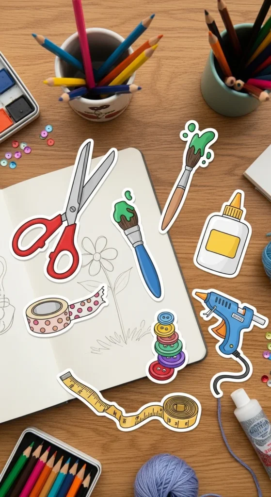 DIY Craft Stickers