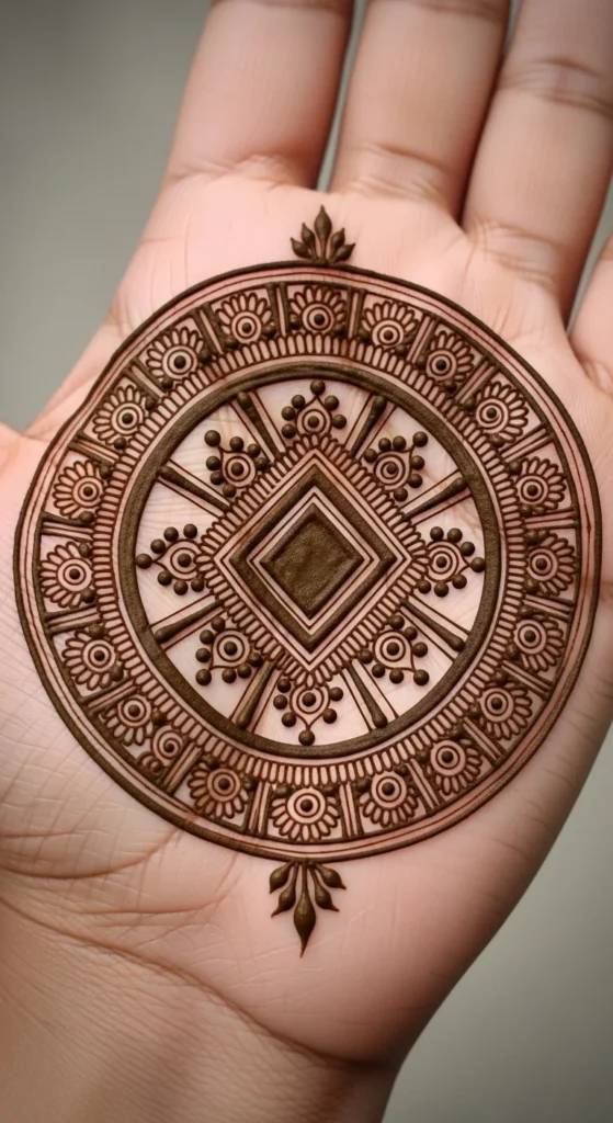 Diamond-Shaped Circles