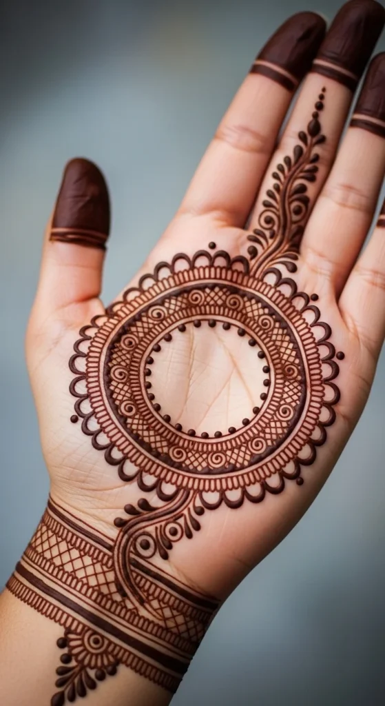 Elegant Lace and Swirl Combination