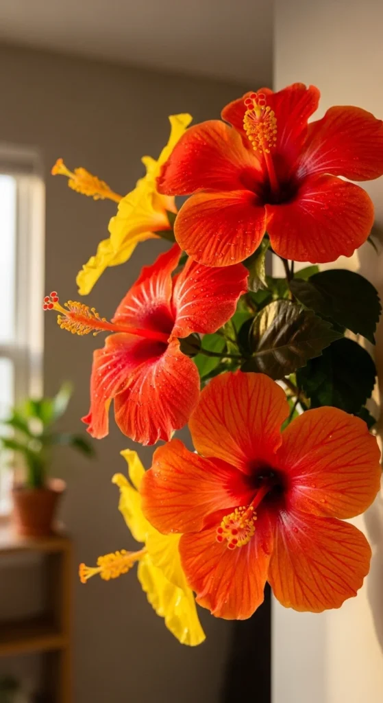 Exotic Hibiscus Blooms