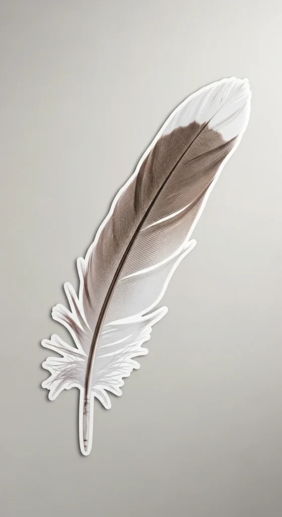 Feather Stickers