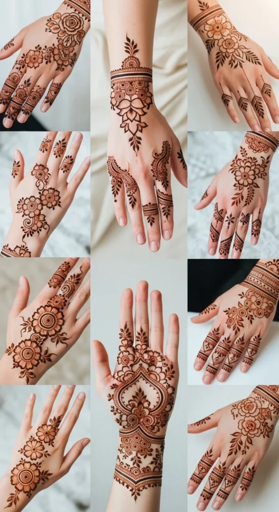 Flower and Lace Pattern