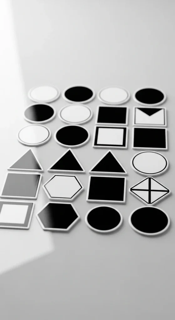 Geometric Shapes Stickers