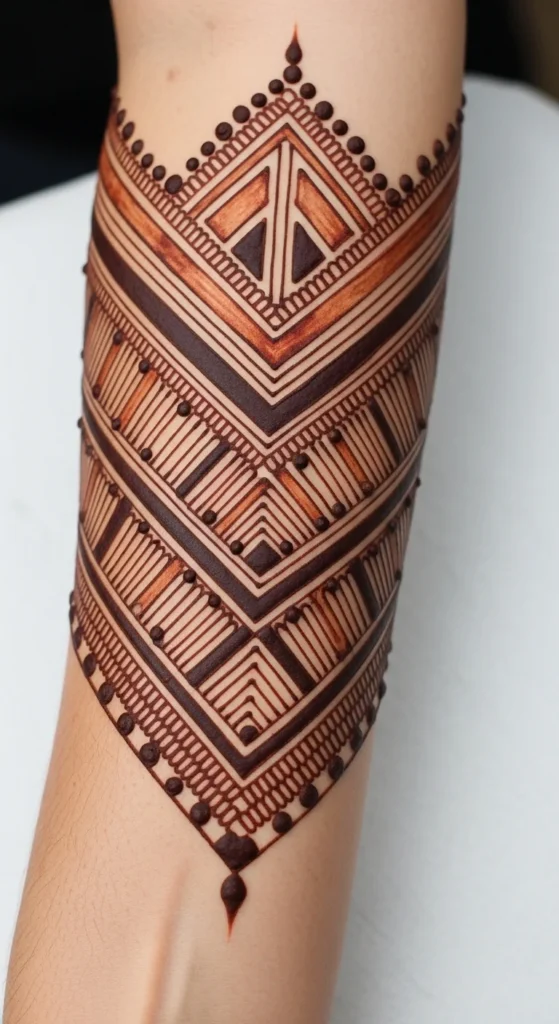 Geometric Triangles and Lines