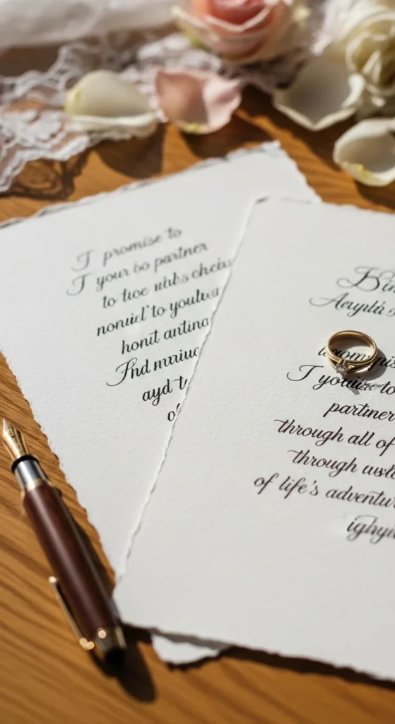 Handwritten Vows