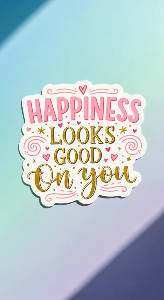 Happiness Looks Good on You