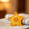 How to Crochet a Simple Star Appliqué