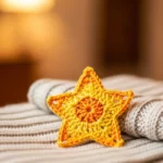 How to Crochet a Simple Star Appliqué