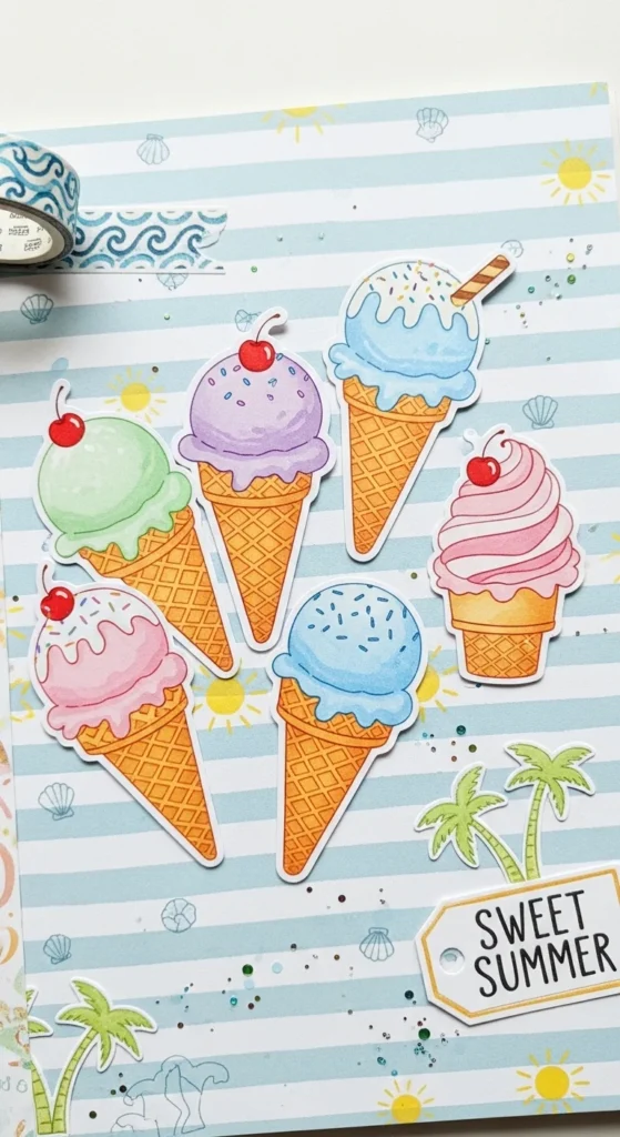 Ice Cream Stickers
