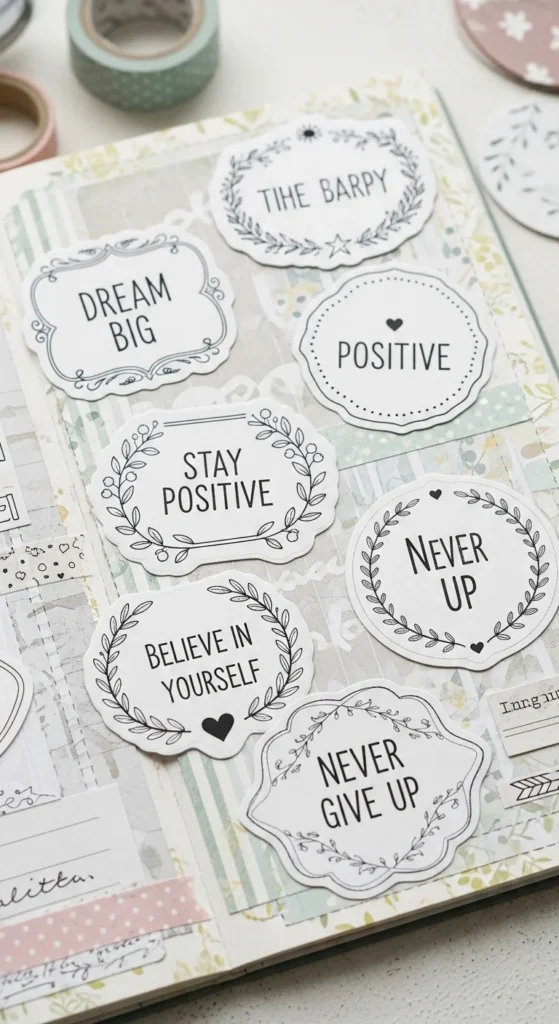 Inspirational Quote Stickers