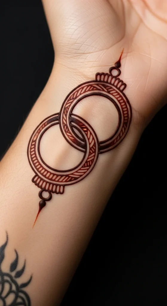 Intertwined Rings Design