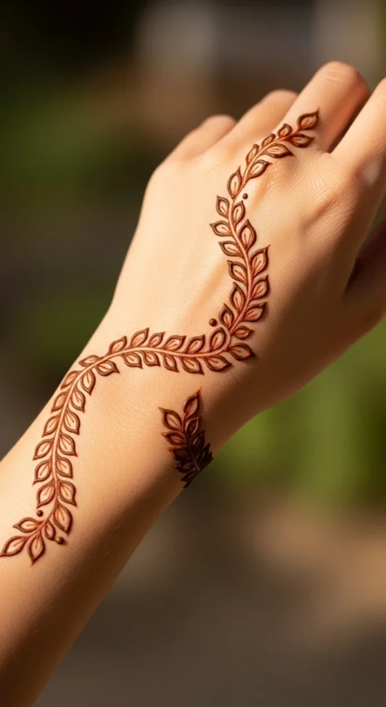 Leafy Bracelet Design