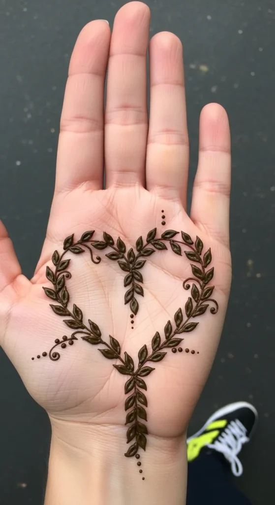 Leafy Heart Shape