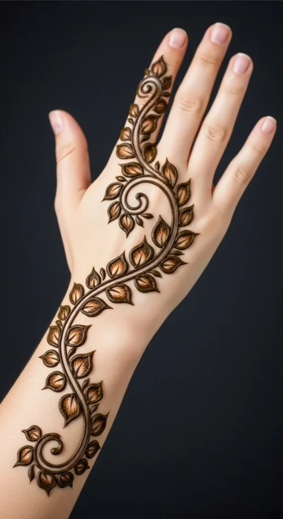 Leafy Swirls and Vines