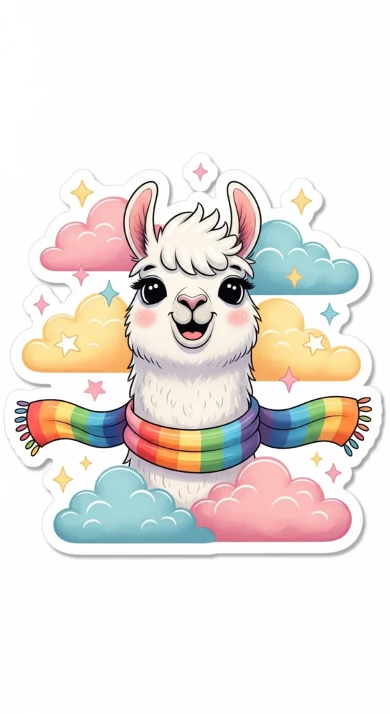 Llama Stickers