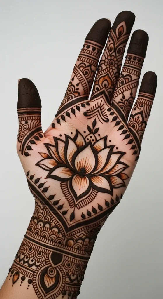  Lotus Mandala Design