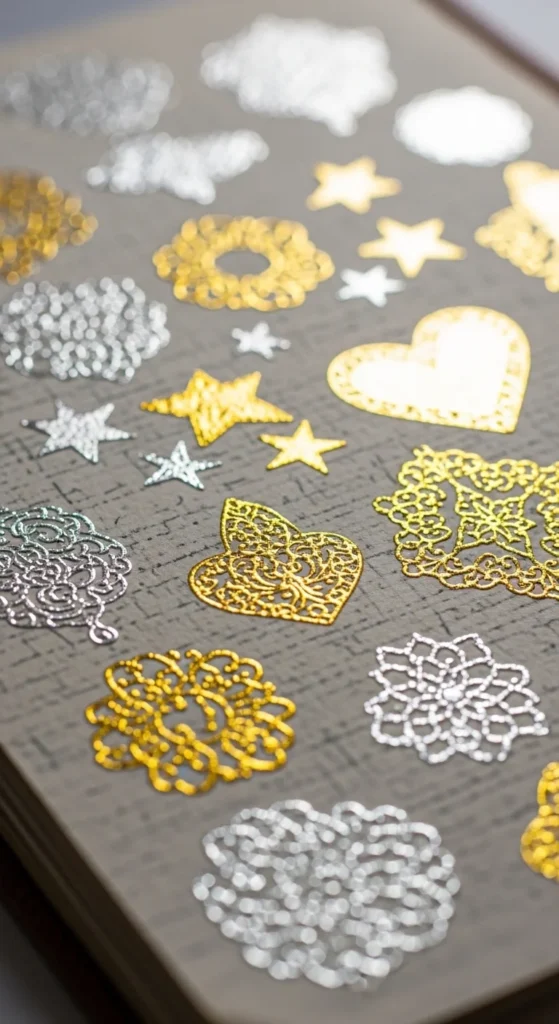 Metallic Foil Stickers