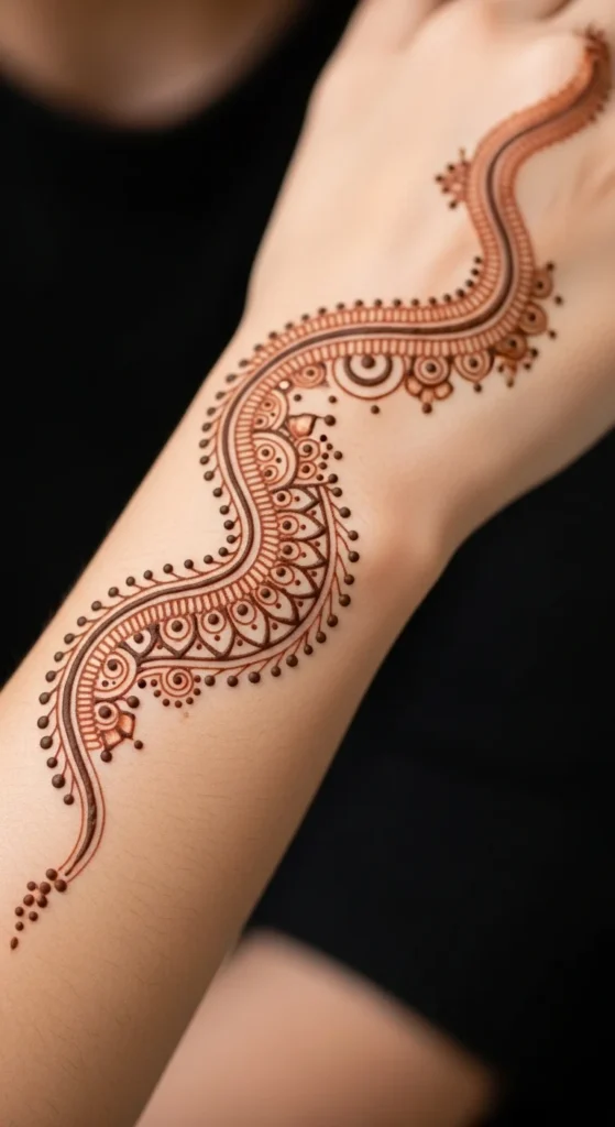 Minimalist Wave Mandala