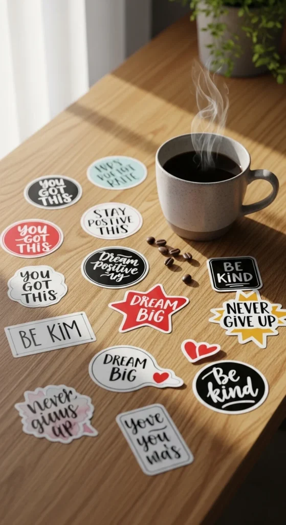 Motivational Quote Stickers