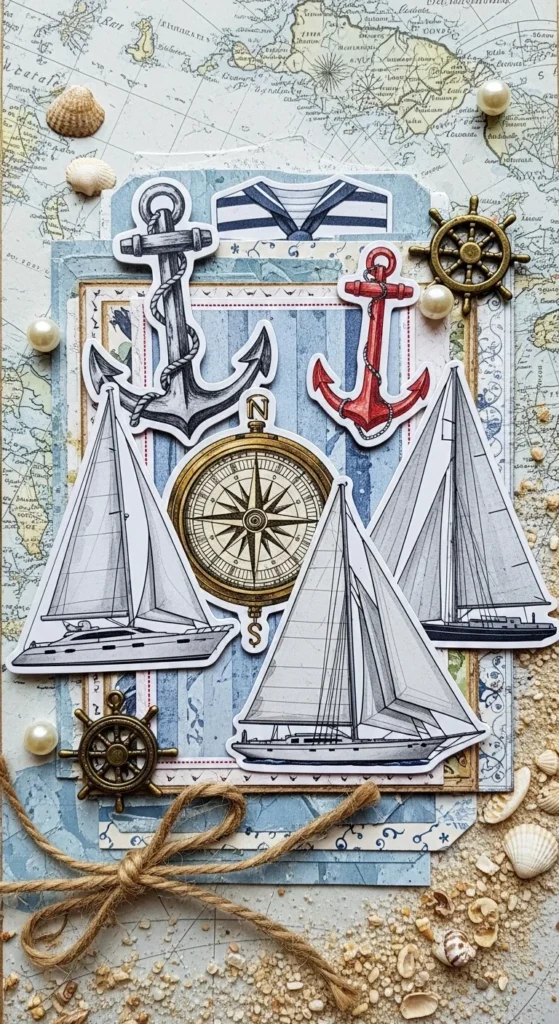 Nautical Theme Stickers
