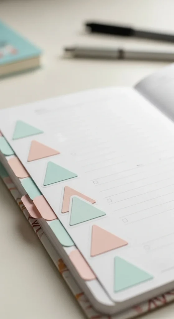 Pastel Geometric Triangles