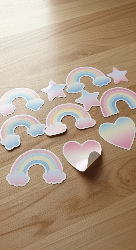 Pastel Rainbow Designs