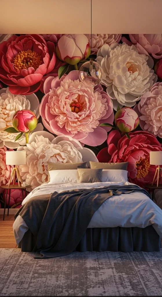 Peony Blossom Wall Decals