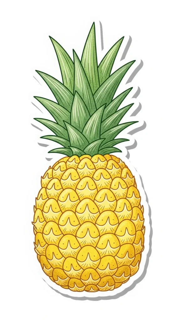 Pineapple Stickers