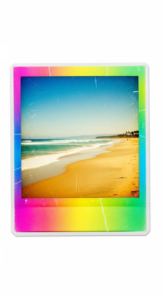 Polaroid Frame Stickers