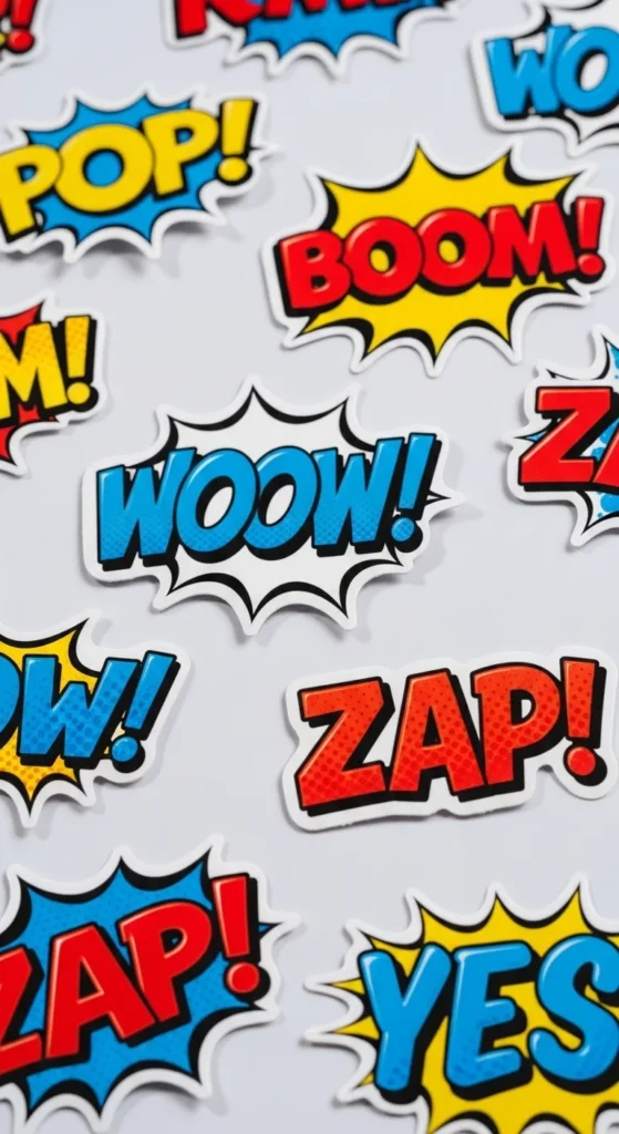 Pop Art Inspired Typography