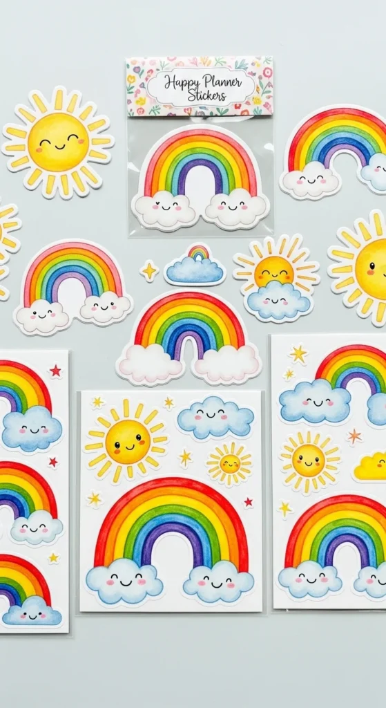  Rainbow Sticker Pack