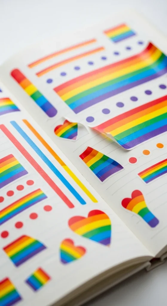 Rainbow Stickers