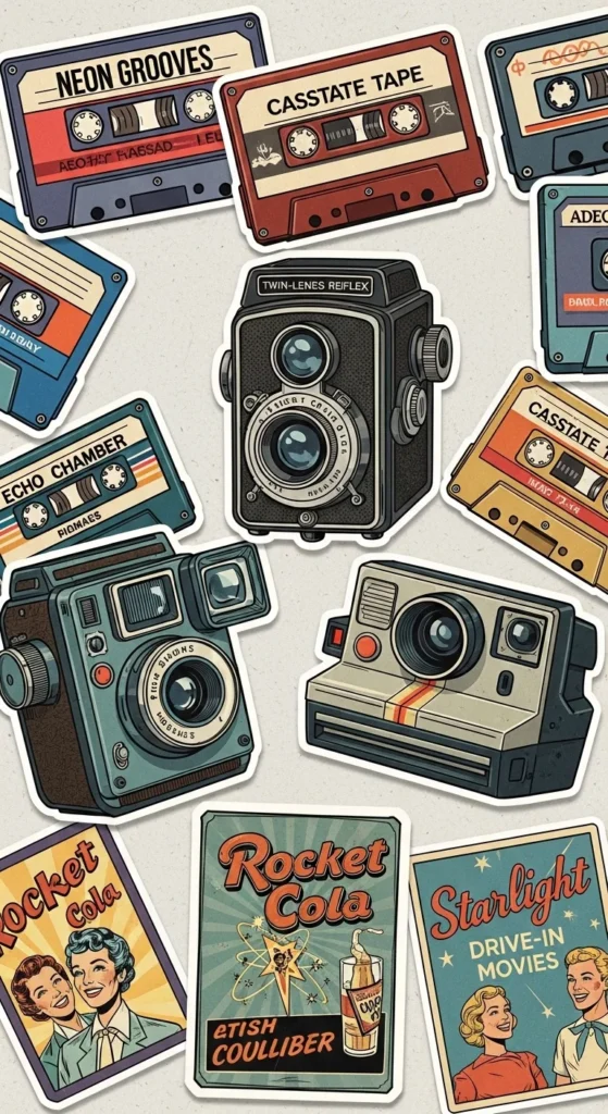 Retro Sticker Pack