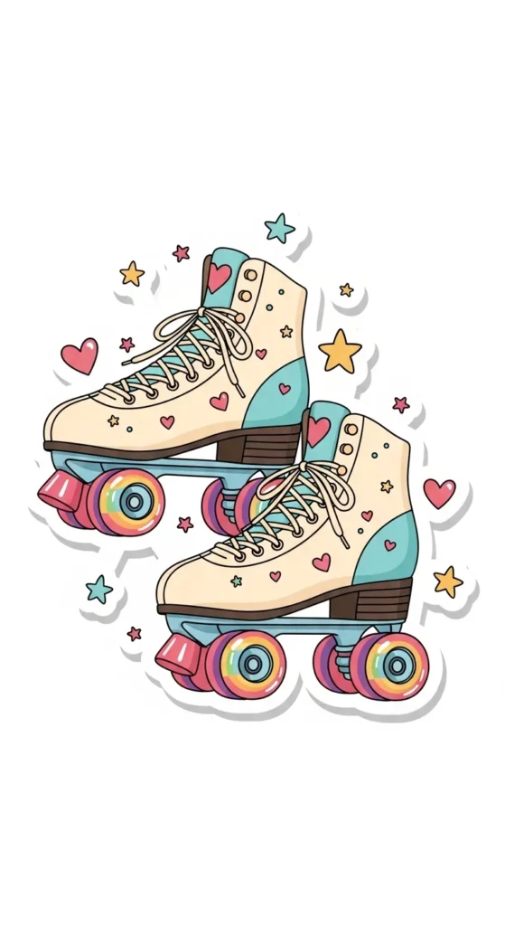Roller Skate Stickers