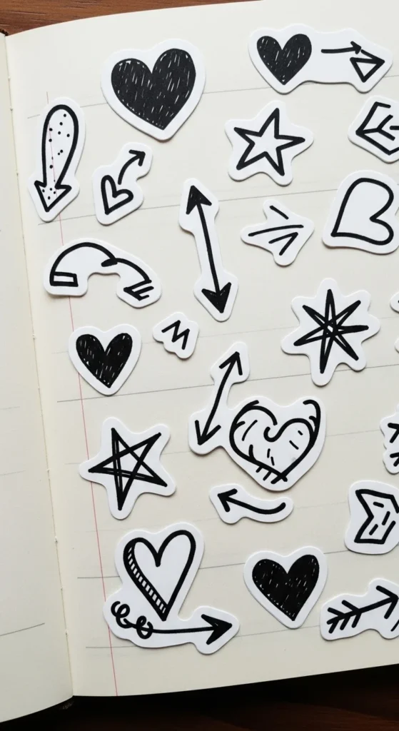 Simple Doodle Stickers
