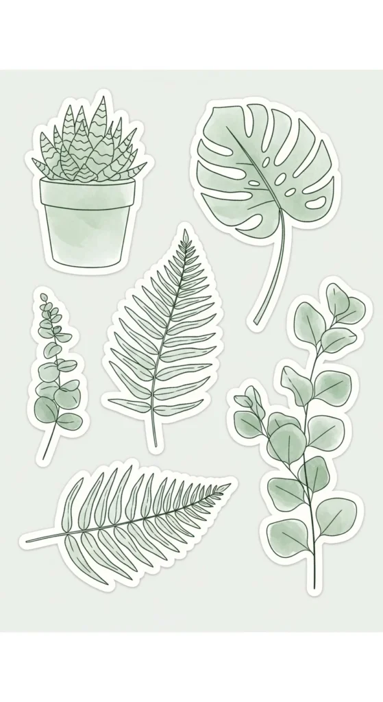 Simple Plants and Succulents