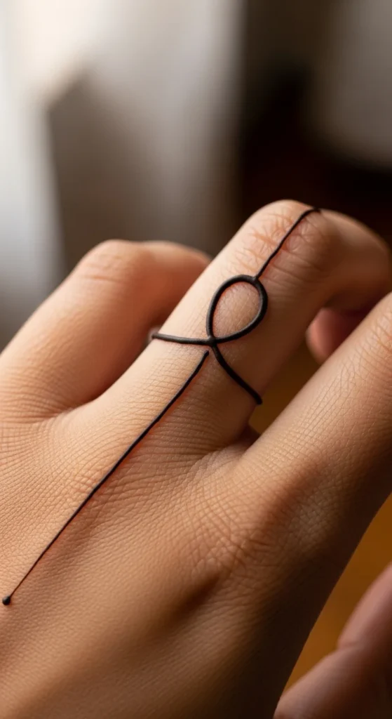 Single Line Infinity Loop