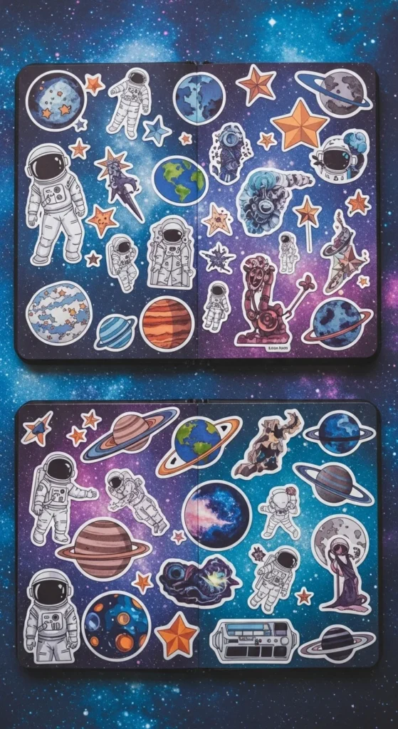  Space and Astronomy Stickers
