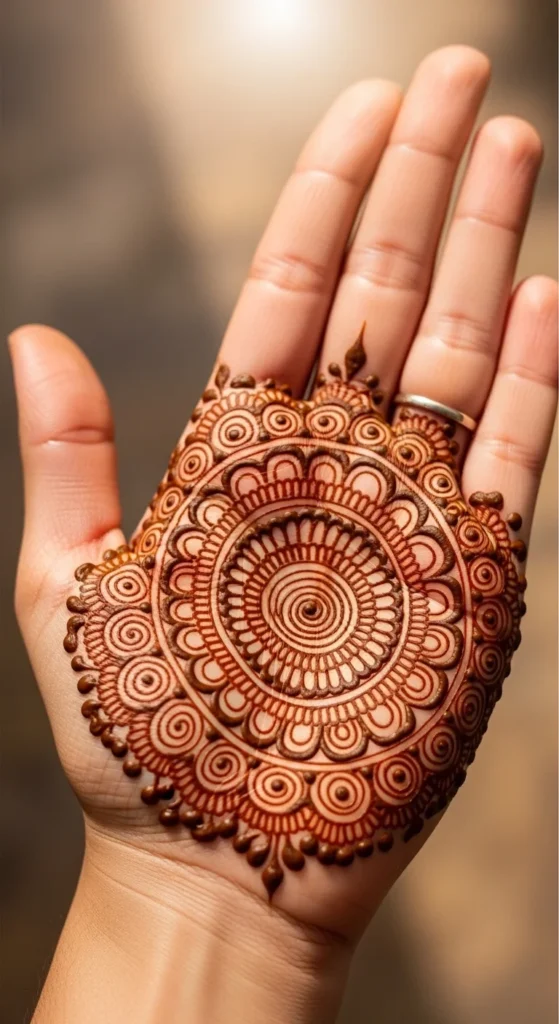 Spiral Floral Design