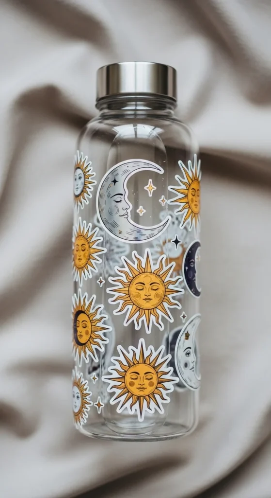 Sun and Moon Stickers