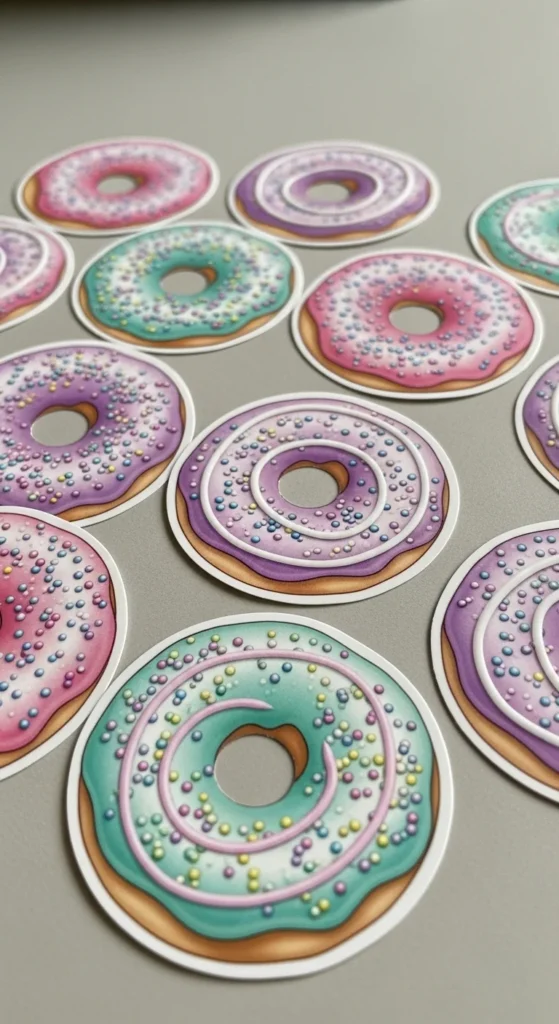 Sweet Pastel Donuts