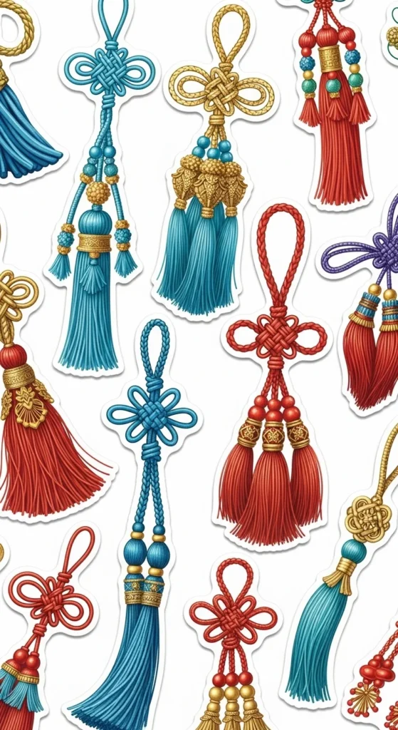 Tassel Stickers