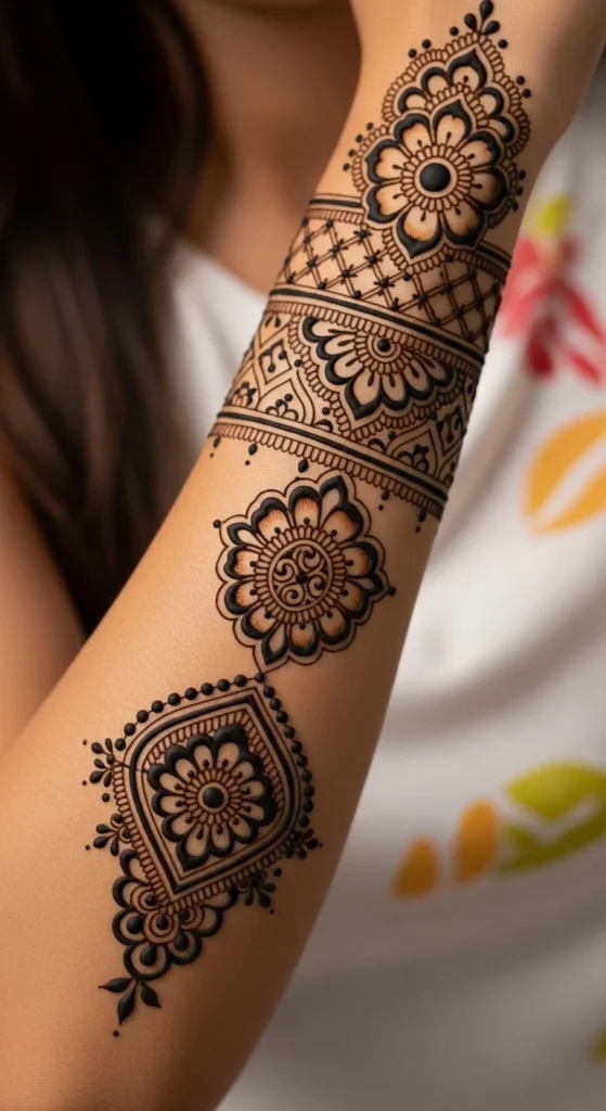 Vertical Mandala Design