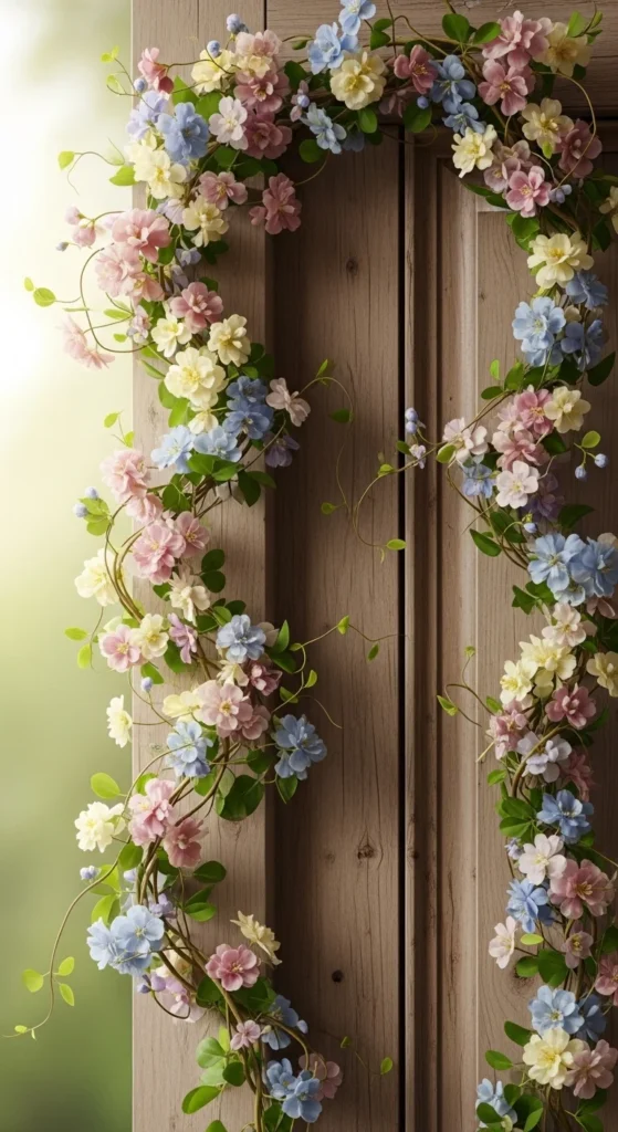 Vine-Style Floral Borders