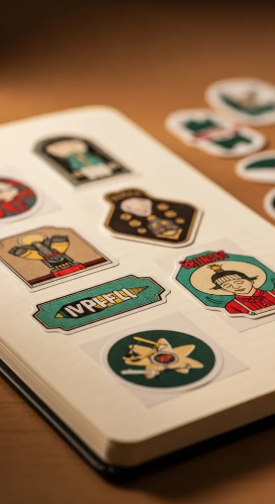 Vintage Camera Stickers