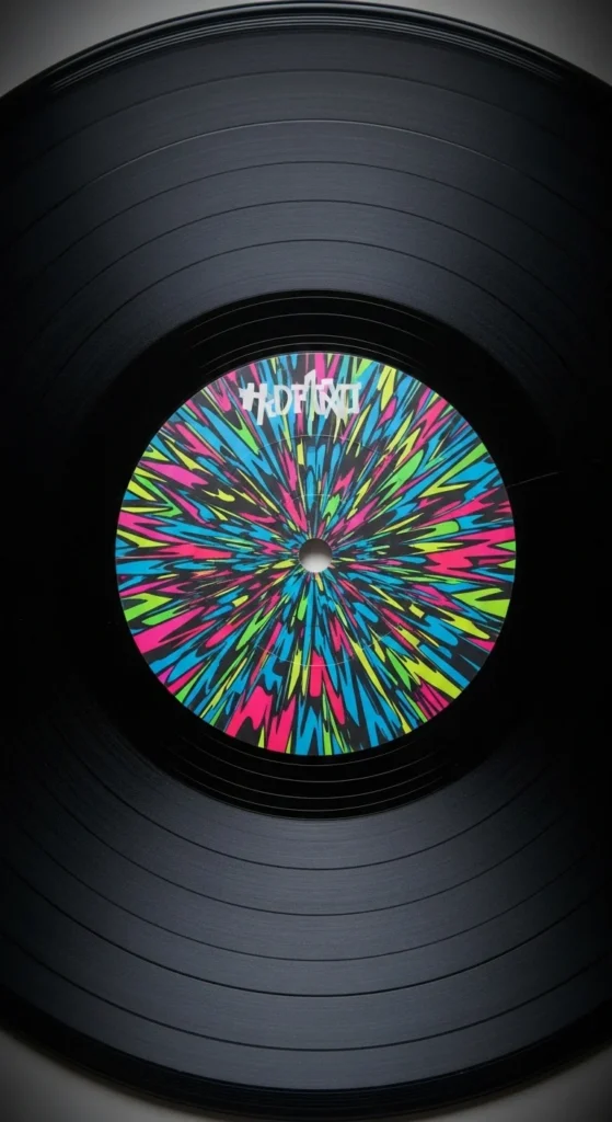  Vintage Record Stickers