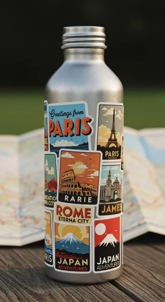 Vintage Travel Stickers