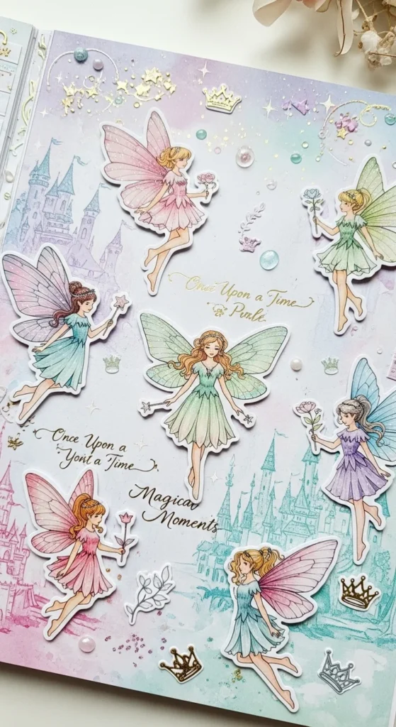 Whimsical Fairy Stickers